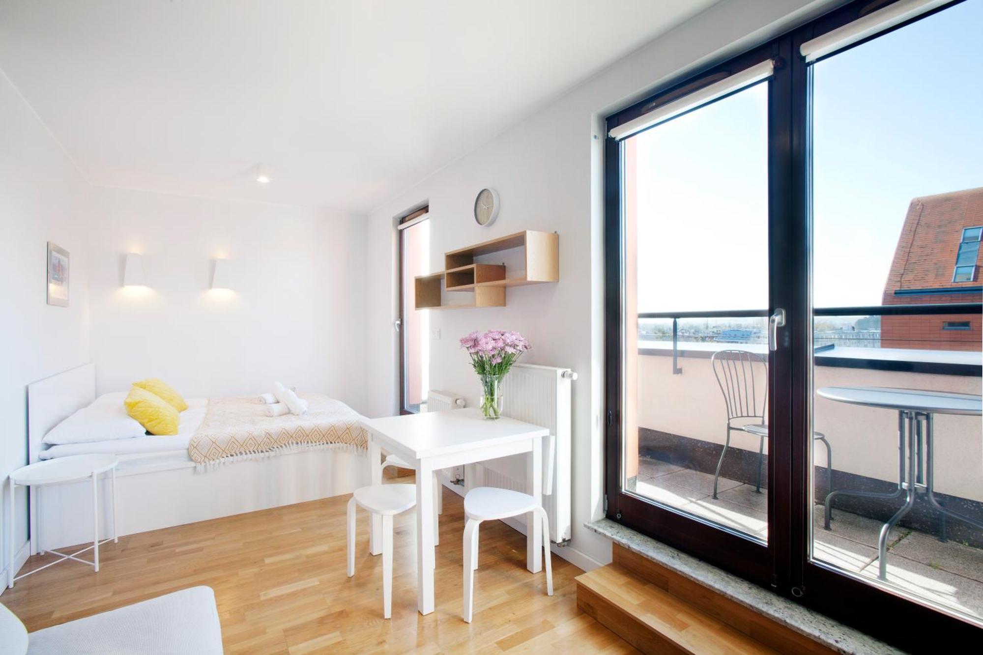 Marine Studio With Balcony And Parking By Tyzenhauz Gdańsk Kültér fotó