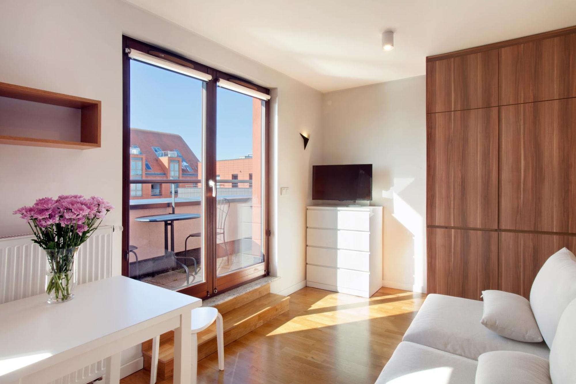 Marine Studio With Balcony And Parking By Tyzenhauz Gdańsk Kültér fotó